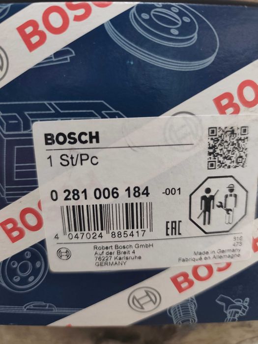 Дебитомер Bosch 0281006184