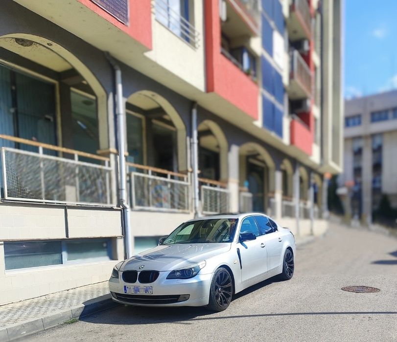 BMW e60 530d-5 Series 3000 Diesel 218 k.c Кожен салон подгрев седалки