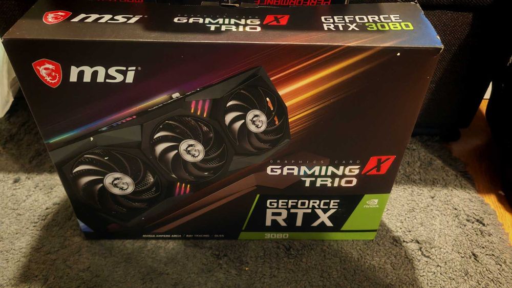 Видео Карта MSI RTX 3080 GAMING X TRIO 10GB 320-bit