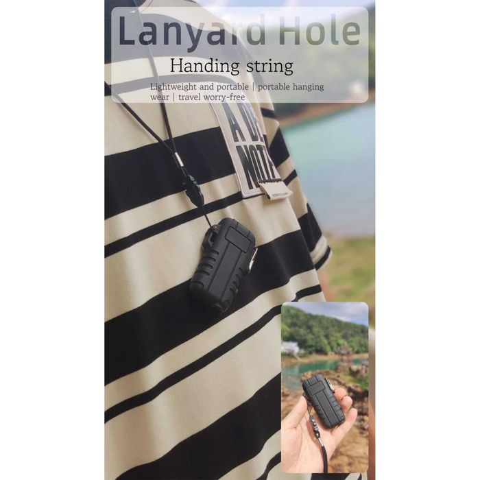 Водоустойчива плазмена запалка Explorer с удължител Led Фенер Лампа