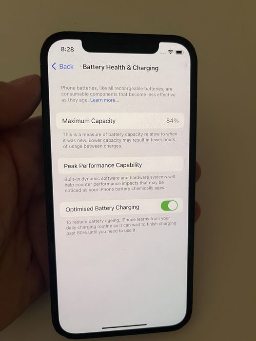Iphone 12 256GB 84% bat