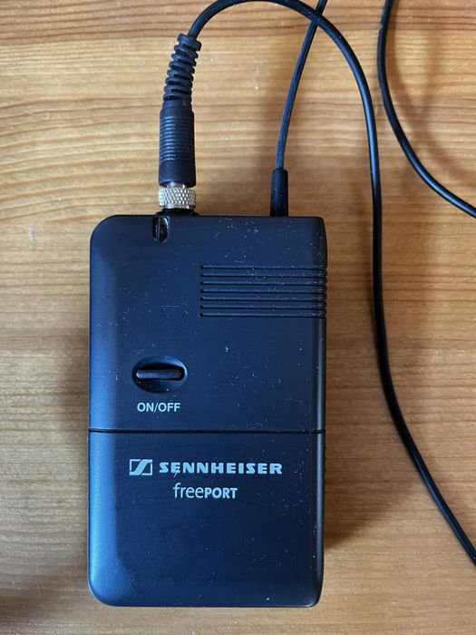 Безжичен микрофон, трасмитер и ресивър “Зенхайзер”