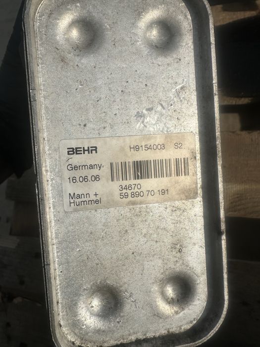 Vand carcasa filtru ulei / termoflot Mercedes 2.2 651 3.5 benzina / diesel