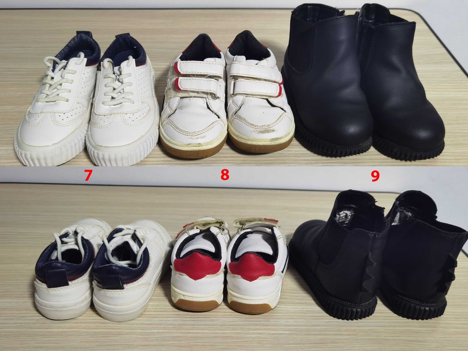 Adidasi Ghete Pantofi Sport Copil Marimea 25/26/27/28 Fotbal Transp0