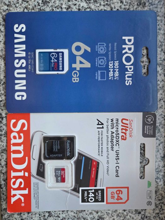 Carduri memorie microSD SDHC SDXC Samsung SANDISK Kingston 4Gb 8Gb 16Gb 32Gb 64Gb sigilat