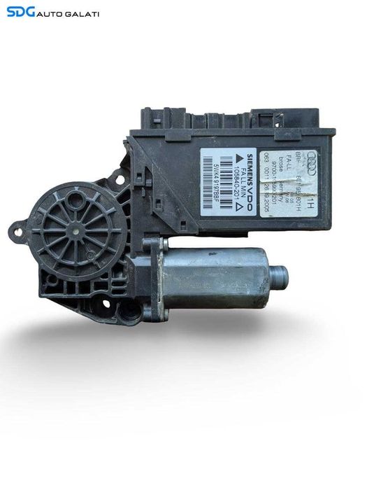 Motoras Macara Electrica pentru Geam Sticla Usa Portiera Stanga Fata Audi A4 B7 2005 - 2008 Cod 8E1959801H 9700-105990-201 105840-201 5WK49197BBF [L9525]