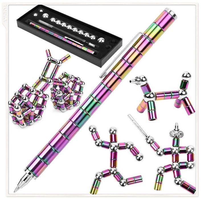 Magnetic Fidget Pen  Antistress magnitli kreativ ruchka