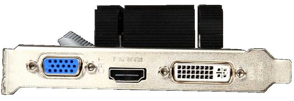 Видео карта GPU MSI GeForce GT 610 1GB DDR3 64-bit VGA, DVI и HDMI