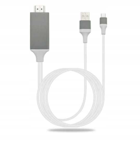 Cablu adaptor Lightning HDMI FHD USB iPhone iPad