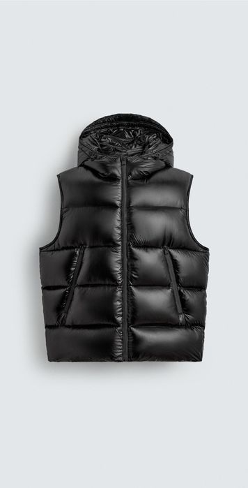 Пухена грейка елек Zara