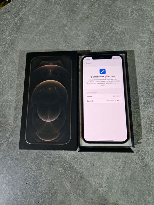 Vand sau schimb iphone 12 pro gold full box
