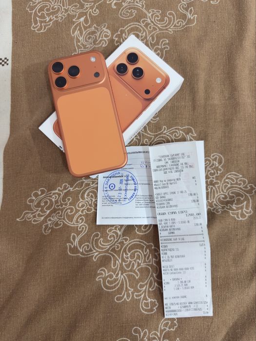 iPhone 17 Pro 256GB - Като нов, Бг гаранция.