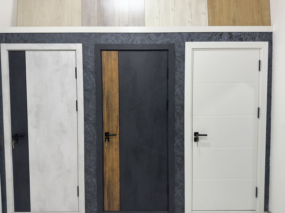 Двери межкомнатные из МДФ материала еко шпона.