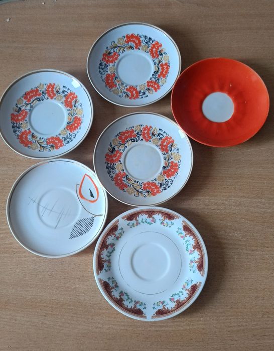 Блюдца чайные б/у фарфор