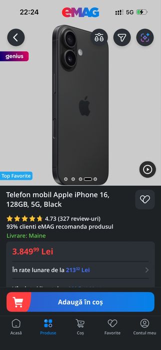 Iphone 16 impecabil
