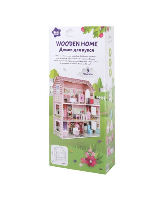 Кукольный домик из дерева