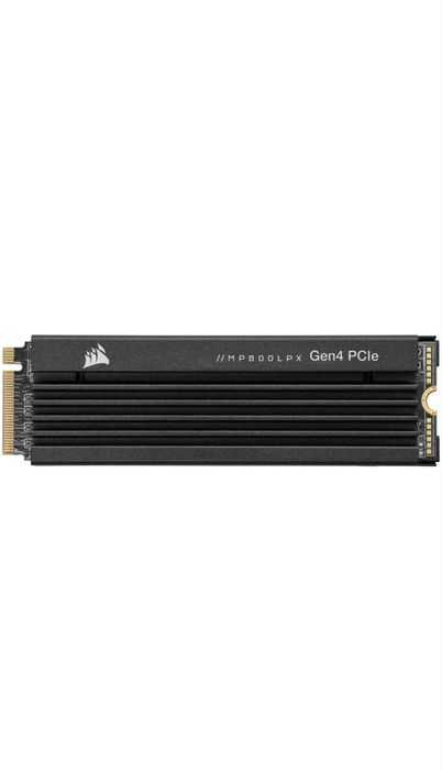 Solid-State Drive (SSD) Corsair MP600 PRO LPX, 1TB, M.2 NVMe PCIe Gen. 4 x4 perfect pentru Playstation5 sau PC