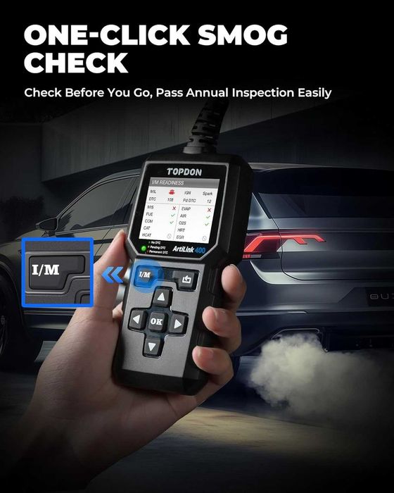 Автодиагностика Topdon ArtiLink 400 OBD обд OBD2 диагностичен инструмент диагностика