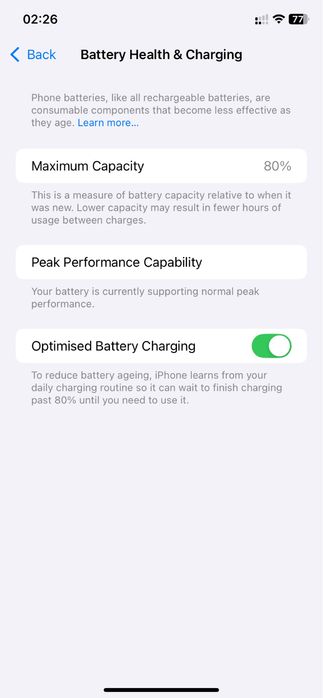 iPhone XR 64gb White battery 80%