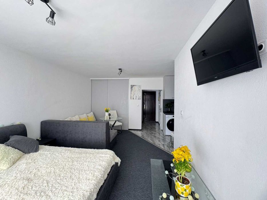 Сдается впервые! Дизайнерская студия 46 м² у моря (Несебър, Черно Море 3) БЕЗ КОМИССИИ. От собственника.