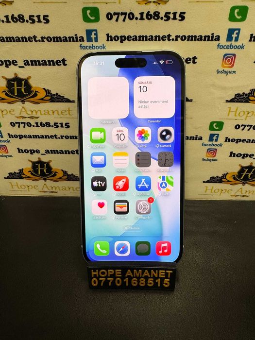 Hope Amanet P3 Iphone 15 / 128 gb / 100% baterie