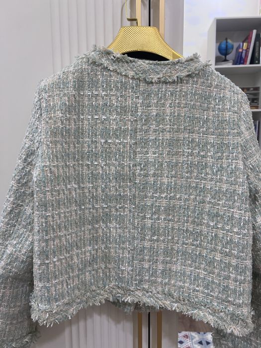 Женский твидовый Пиджак