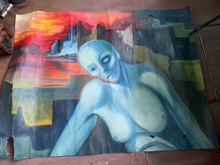 стара   картина,