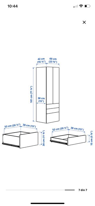 Dulap IKEA Smastad/Platsa