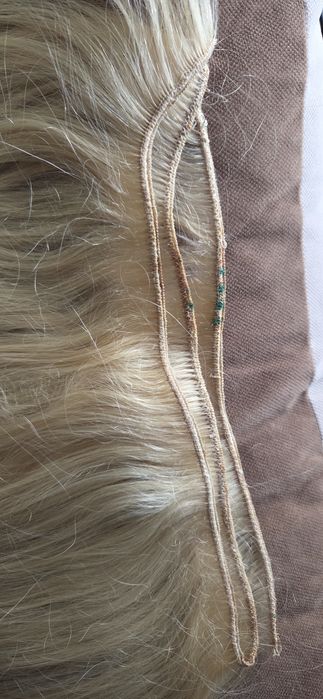 Естествена руса коса