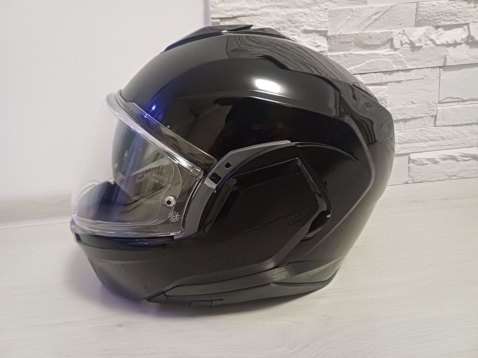 Casca moto HJC i100 solid, marime M, negru lucios!