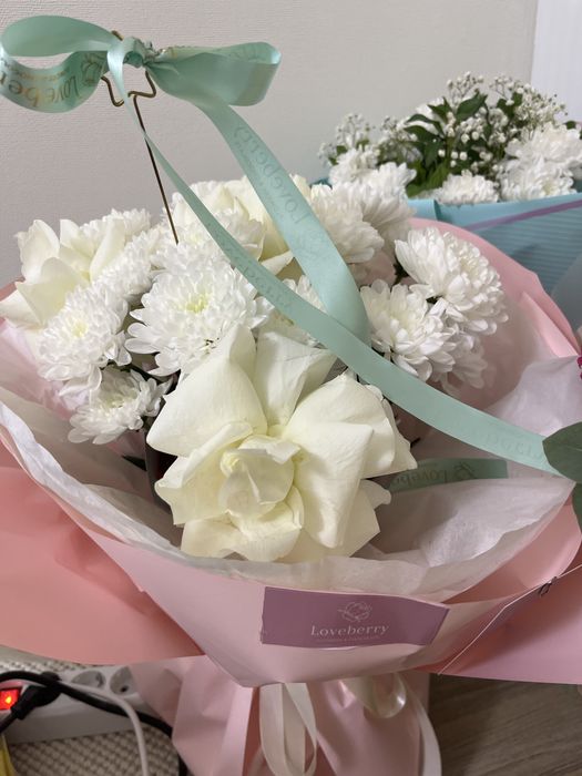 Букет цветов свежие