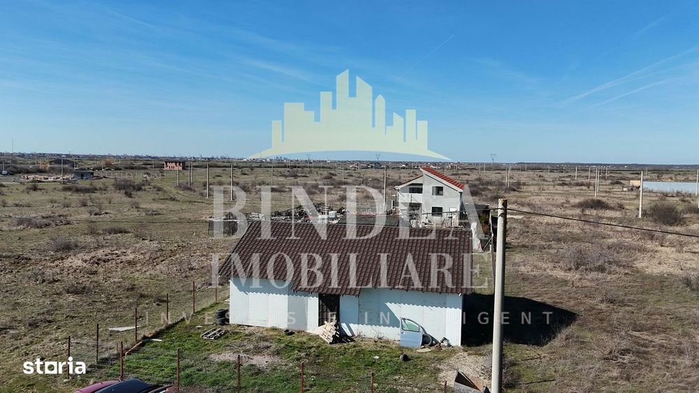Teren intravilan Mosnita Noua 627mp+ constructie cadru metalic