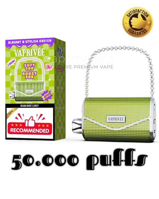 Promo !Vape Geanta Plic Dame !50.000 puffuri