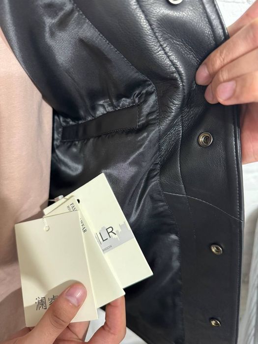 Мужская кожаная куртка