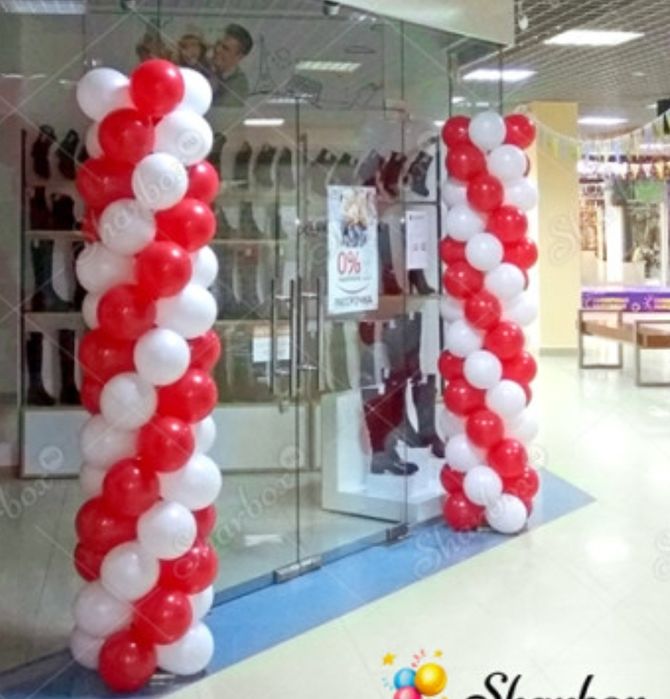 Оформление любой сложности Фотозоны Арки Шары мольберты баннера