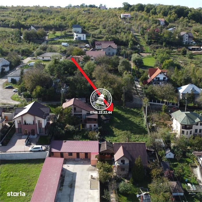 Teren pentru constructii case  de vanzare Iasi, Bucium,