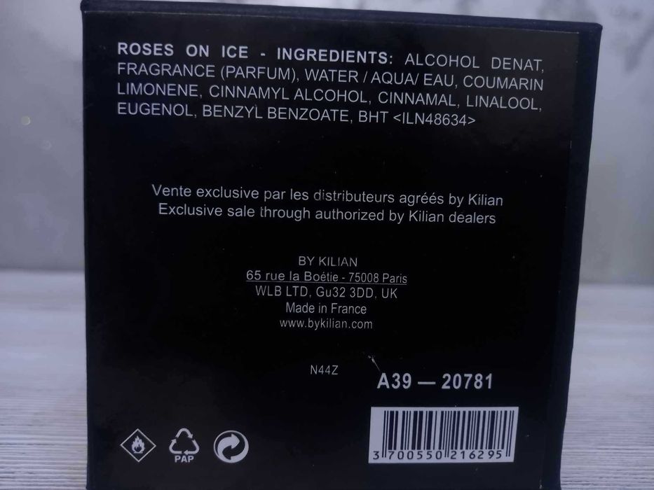 Kilian Paris The Liquors Roses On Ice Eau De Parfum 50ml.