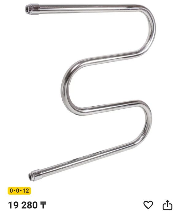 Змеевик обогреватель в ванную