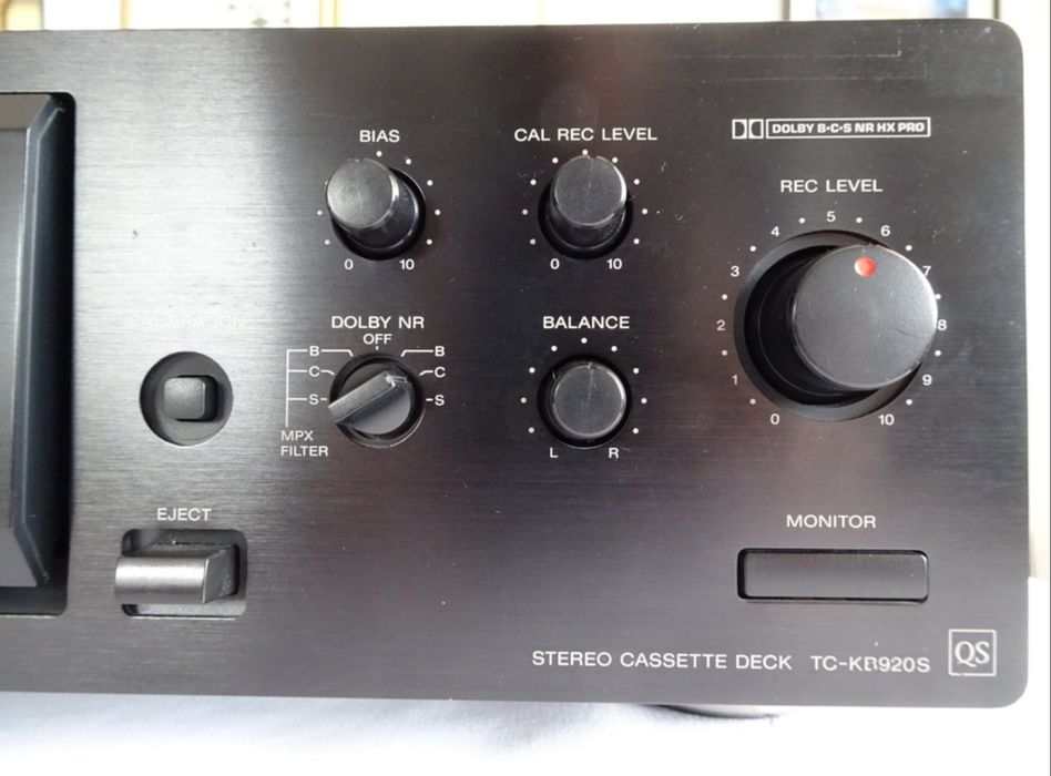 Deck Sony KB920S stare excelenta și casete audio TDK Sony BASF Chrome și normale