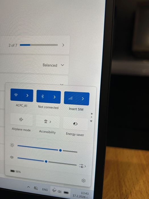 Като нов! Лаптоп Lenovo X1 Carbon i7/16GB RAM/512GB с 3 мес. гаранция!