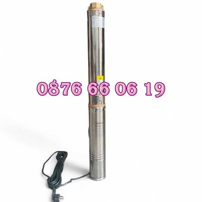 Турбинна водна помпа 1000W, дълбочинна сондажна помпа с турбина 1.5"