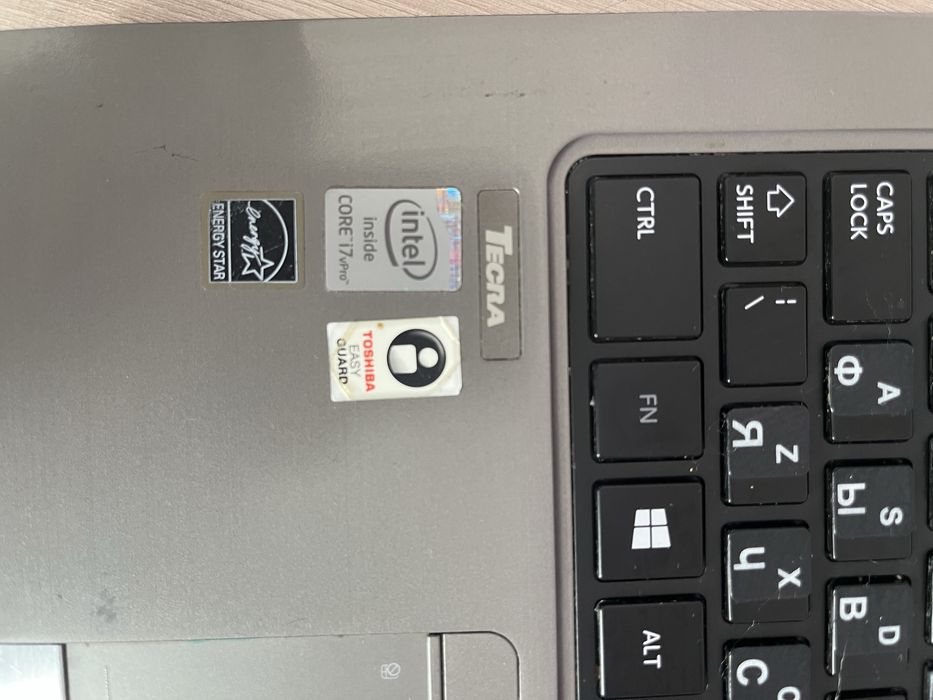 Ноутбук Toshiba made in Turkey