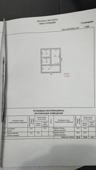 Продам дом микр.Бозарыке.