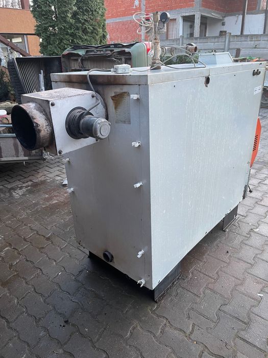 Centrala lemne cazan Solarbayer vigas 80 kw an 2015 cu puffer de 1000 litri