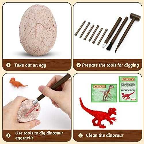 Набор яйца динозавров из США