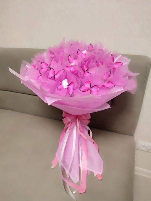 Букет из бабочек