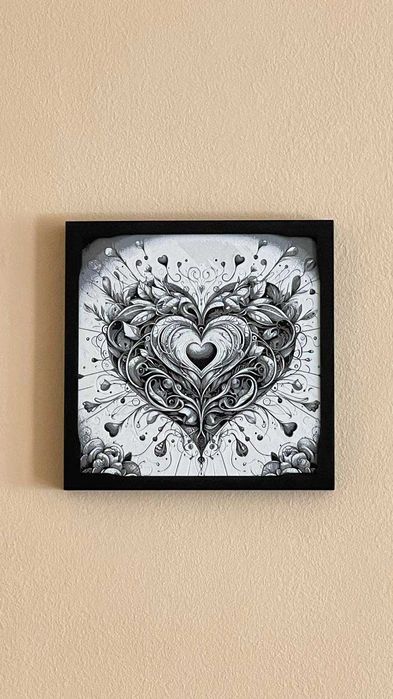 Релефна картина Сърце