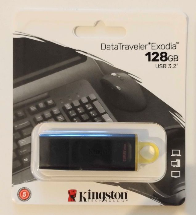 Stick / Memorie USB Kingston DataTraveler Exodia 128GB, USB 3.2