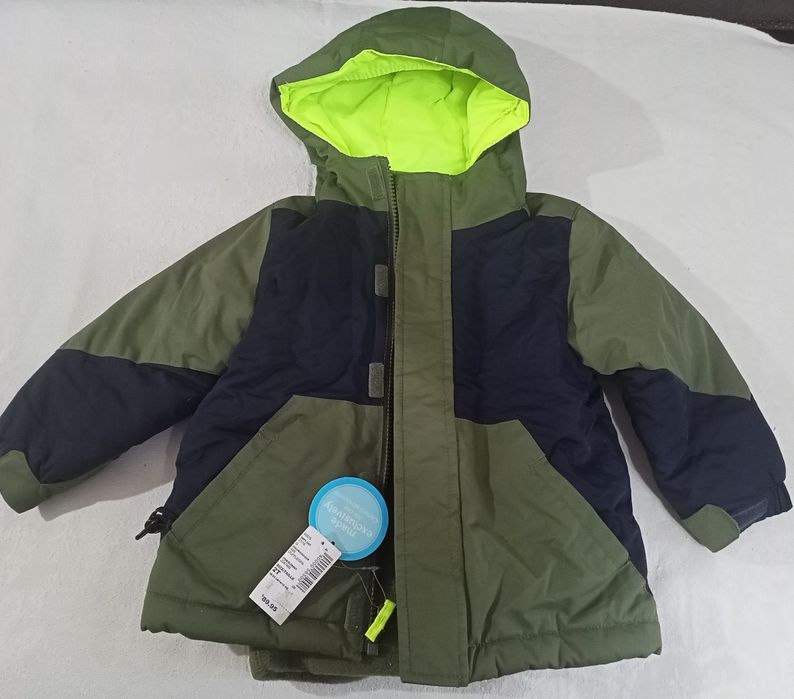 Новая фирменная куртка с кофточкой для мальчика