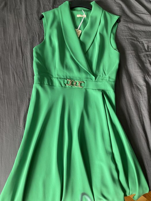 Дамска Зелена Рокля FAVORI